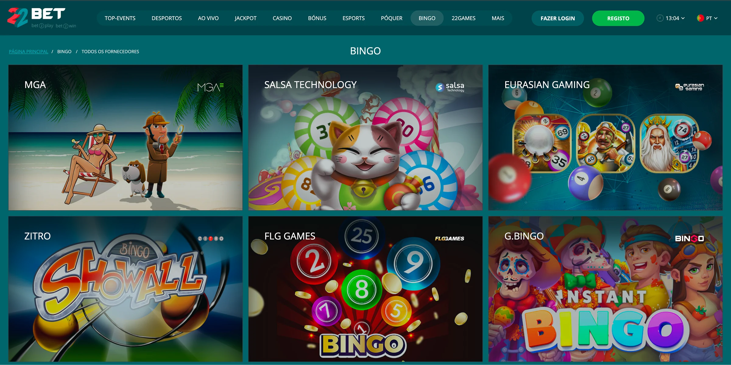 22Bet Casa de apostas online